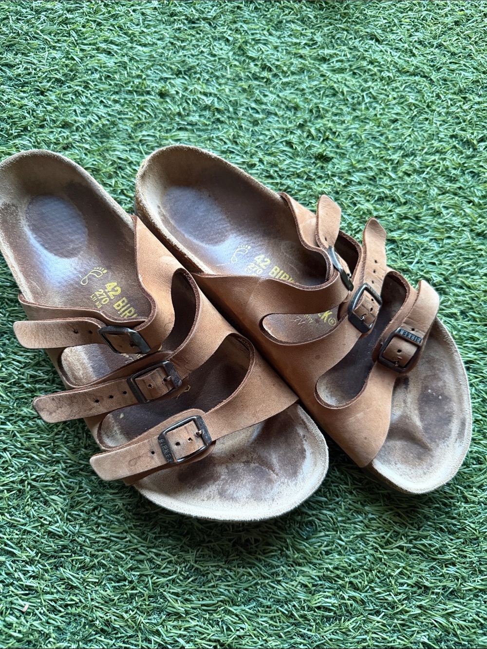 Birkenstock Kids Tan Suede Double-Buckle Sandals